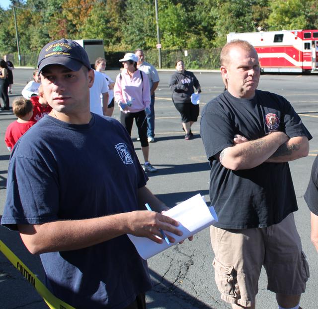 3rd Annual Fire Truck pull for Breast Cancer 9-23-2012. Won by Nanuet  Fire Department in 17.02 seconds,
Photo By Vincent P. Tuzzolino